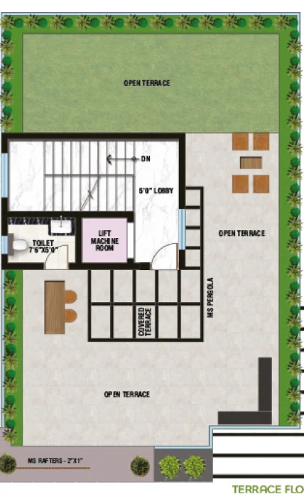 East-Facing Villas in Adibatla – Terrace View | The Square | Jaykay Infra