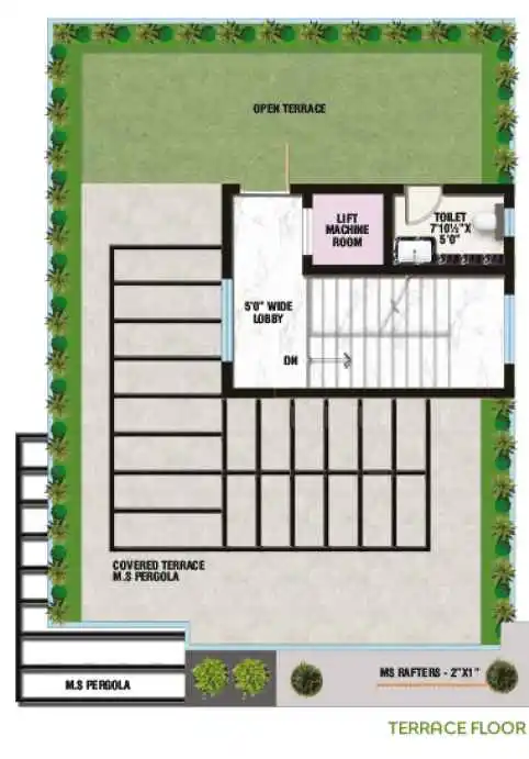 West-Facing Villas in Adibatla – Spacious Terrace Area | The Square | Jaykay Infra