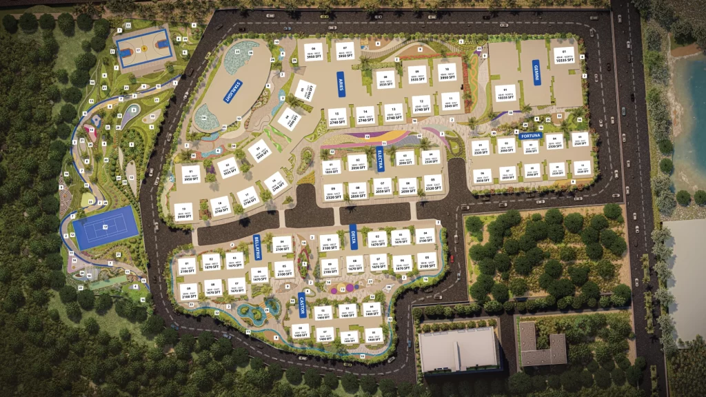 Luxurious Flats in Kokapet – Moonglade Master Plan